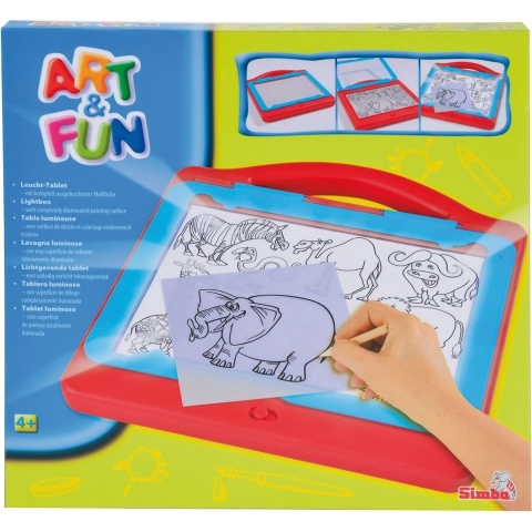 Art & Fun Lichtgevende Tablet