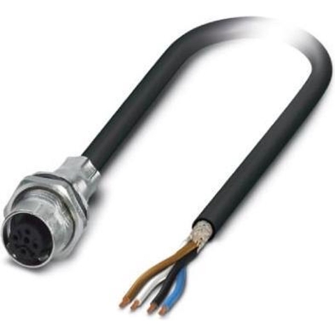 Phoenix Contact 1419302 Sensor/actuator inbouwconnector M12 Aantal polen (sensoren): 4 Bus, inbouw 1.00 m 1 stuk(s)