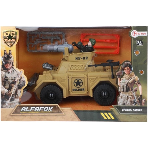 Toi Toys Speelset Pantservoertuig