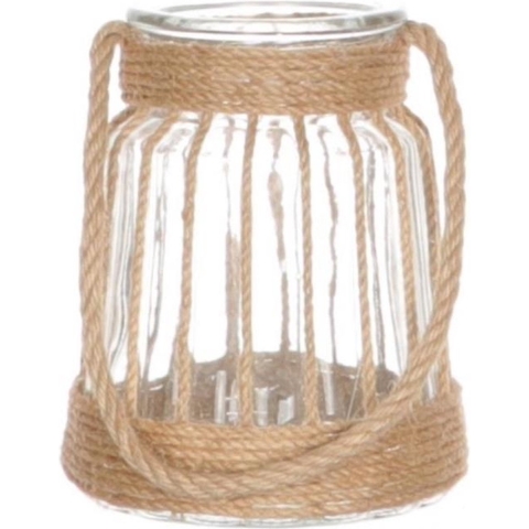 Lantaarn Decora met hengsel Ø15xh17cm