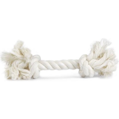 Beeztees Flostouw - Hondenspeelgoed - Wit - Groot - Ca. 240 gram