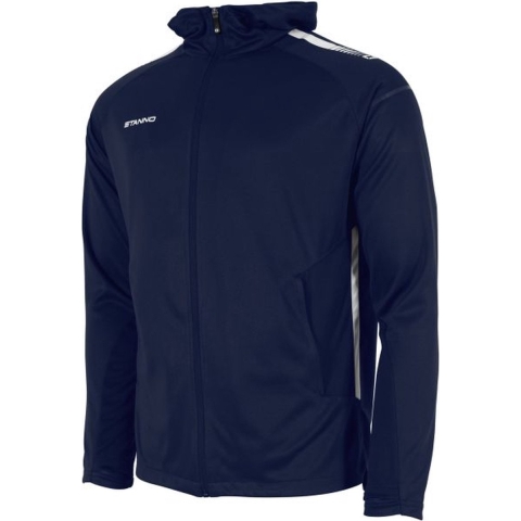 Stanno 408024 First Hooded Full Zip Top - Navy-White - S