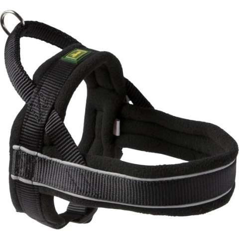 Hunter norwegian tuig zwart medium, 48-60 cm - 1 ST