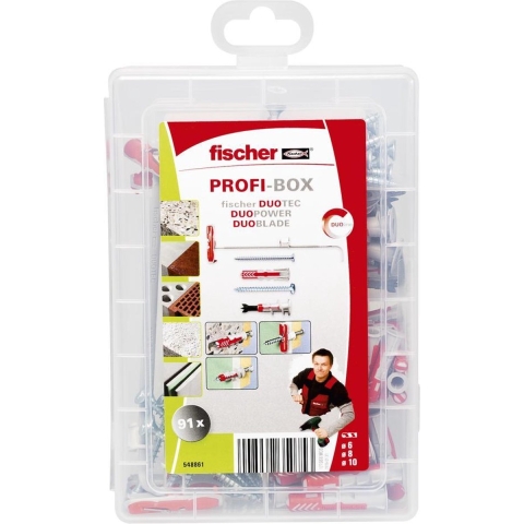 Fischer 548861 | Profi-Box | DuoLine | pluggen met schroeven - 548861