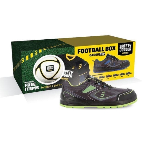 Safety Jogger Cador S1P Promobox | Groen | Maat 44 - 00.118.090.44