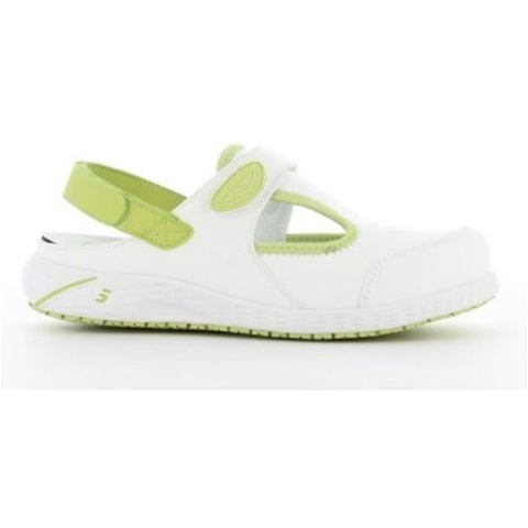 Safety Jogger Carly Sandaal OB | Lichtgroen | Maat 39 - 5400950622553