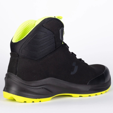 Safety Jogger Modulo S3S Mid TLS | Zwart/Geel | Maat 47 - 5401160488991