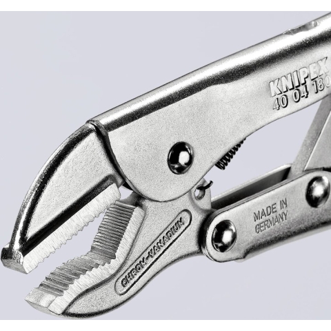 Knipex Universele klemtang verzinkt | Lengte 180 mm - 40 04 180 EAN