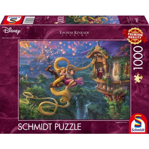 Disney, Rapunzel, Tangled up in Love, 1000 stukjes - Puzzel