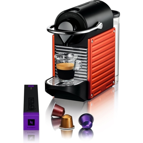 Nespresso Krups Pixie XN3006 - Fire-engine red