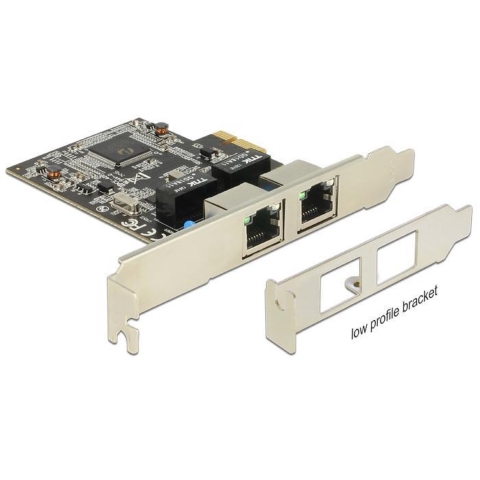 PCI Express Card > 2 x Gigabit LAN Netwerkadapter