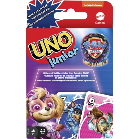 Games UNO Junior Paw Patrol The Mighty Movie