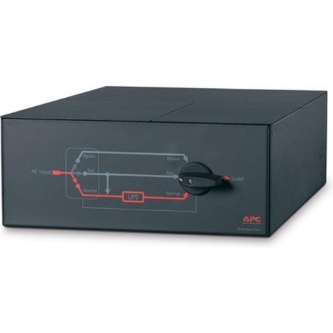 Service bypass Panel SBP16KRMI4U - 230V, 100A Hardwire ingang, (3x) 30A hardwire uitgang