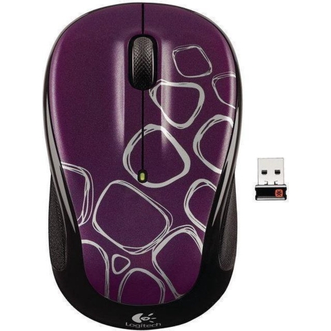 Wireless Mouse M325 Purple Boulder Muis