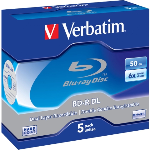 BD-R 50 GB Blu-ray media