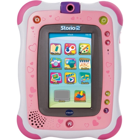 Storio 2 roze met fotoapp. 4-9 jr