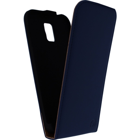 Ultra Slim Flip Case Samsung Galaxy S5 Dark Blue Sleeve