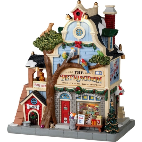 The Pet Kingdom 16x24x27 cm Kersthuisje - Lemax