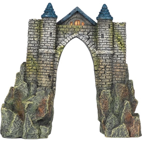 Aqua Della - Aquariumdecoratie - Vissen - Camelot Castle 20x9x19cm - 1st