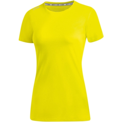 JAKO 6175D T-Shirt Run 2.0 Dames - Fluogeel - 36