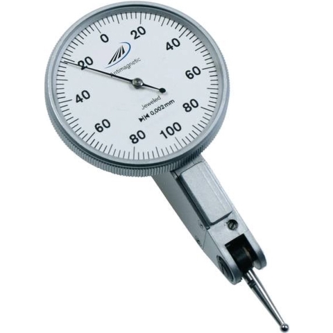 Helios Preisser Zwenktaster | ± 0,1 mm aflezing 0,002 mm | buitenringd. 40,5 mm | 1 stuk - 0715303 0715303