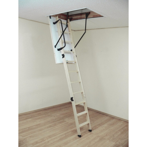 Altrex Woodytrex-Superieur 3-delige zoldertrap (inklap) 120 x 70 - 505027