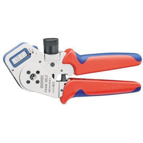 Knipex 97 52 63 DG Vierdoornkrimptang voor gedraaide contacten 195mm