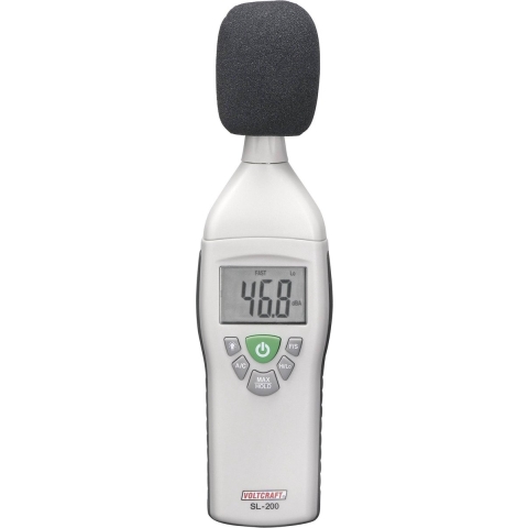VOLTCRAFT SL-200 Decibelmeter 30 - 130 dB 31.5 Hz - 8 kHz