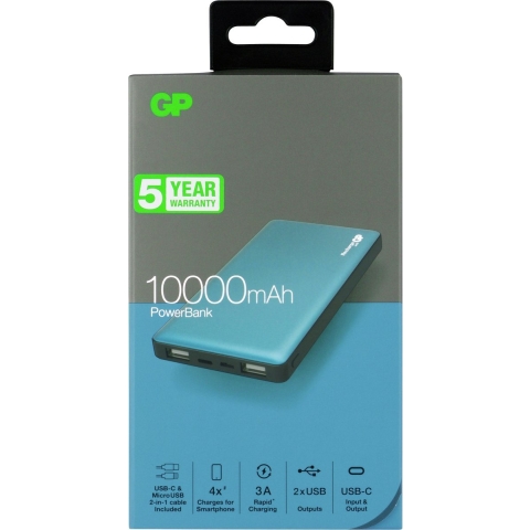M-Series PowerBank MP10MA, 10000mAh Powerbank