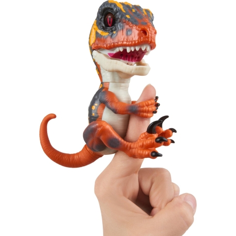 Fingerlings - Untamed Raptor Blaze (oranje) Speelfiguur