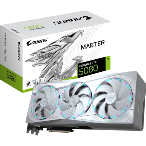 AORUS GeForce RTX 5080 MASTER ICE 16G Grafische kaart
