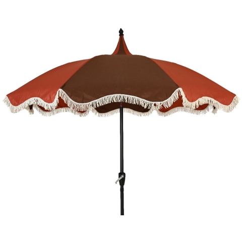 Parasol 2tone Rood - Decoris