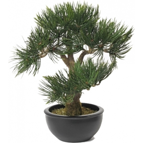 Bellatio flowers & plants Kunstplant - Bonsai boompje - 33 cm -