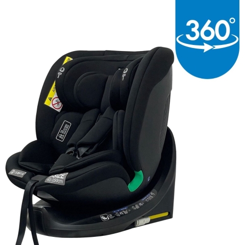 Ding Autostoel 360° Isofix Mae 40-150 cm zwart