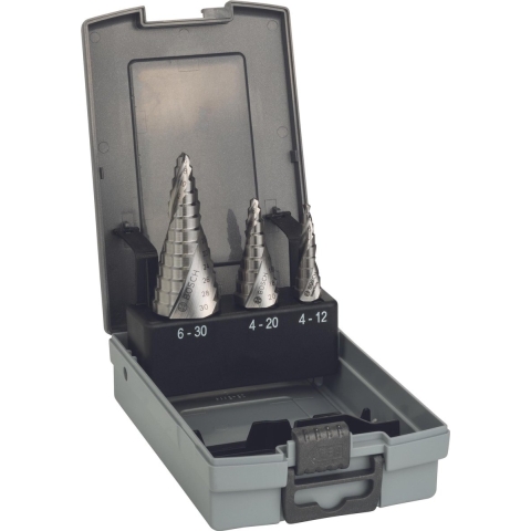 Bosch Accessoires 3-delige set trappenboren HSS 1st - 2608587426