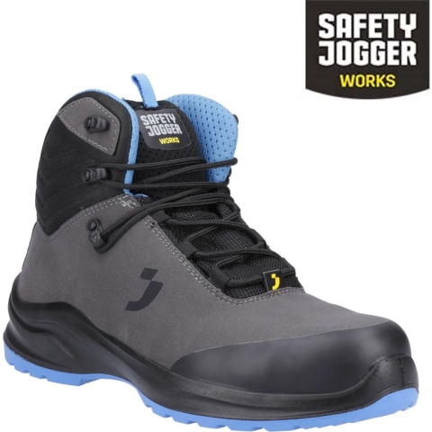 Safety Jogger Modulo S3S Mid | Grijs/Blauw | Maat 46 - 5401124788273
