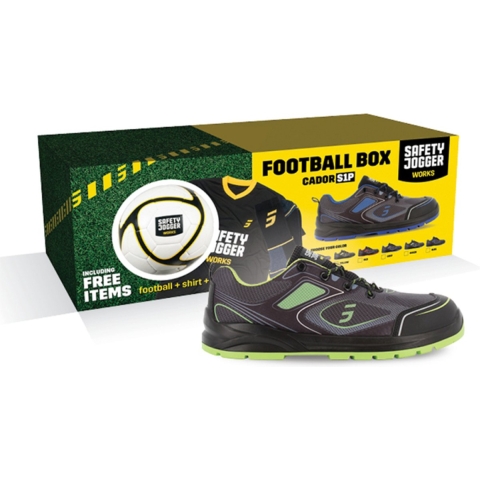 Safety Jogger Cador S1P Promobox | Groen | Maat 40 - 00.118.090.40