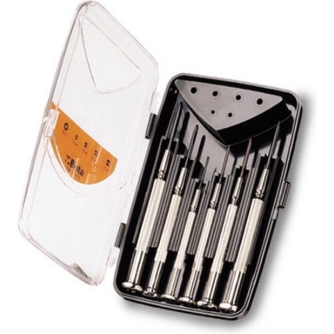 Beta 6-delig set micro schroevendraaiers van serie 1229LP en 1229PH 1229LPH/A6 - 012290310