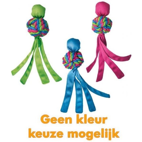 Kong Wubba Weaves - Hondenspeelgoed - L -  41 cm - Assorti