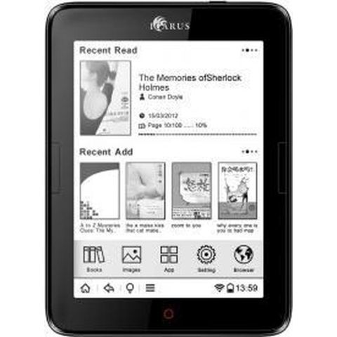 Illumina 6" e-reader E654BK bundel eReader