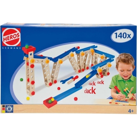 Constructor knikkerbaan, 140-delig