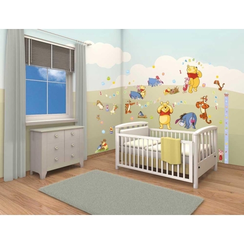 baby Winnie de Poeh muurstickers