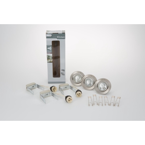 Halogeen Downlight 50W rond RVS Verlichting