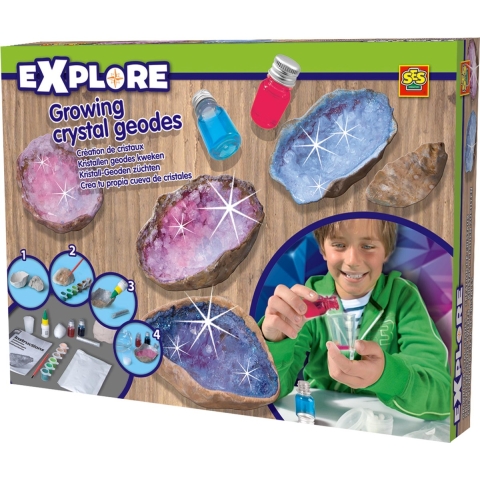 Explore Kristallen geodes kweken