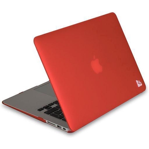 - 'Clip On' Beschermhoes voor Apple MacBook Air 13 inch (Rood)