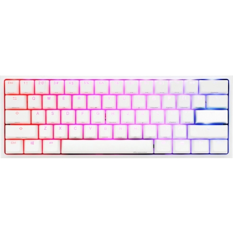 One 2 Mini RGB Pure White DKON1861ST Gaming toetsenbord