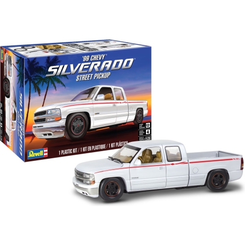 Revell 14538 1999 Chevy® Silverado® Street Pickup Auto (bouwpakket) 1:25