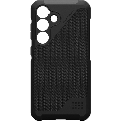 Urban Armor Gear Metropolis LT Outdoor telefoonhoes Samsung Galaxy S25 Zwart Inductieve lading, Stootbestendig