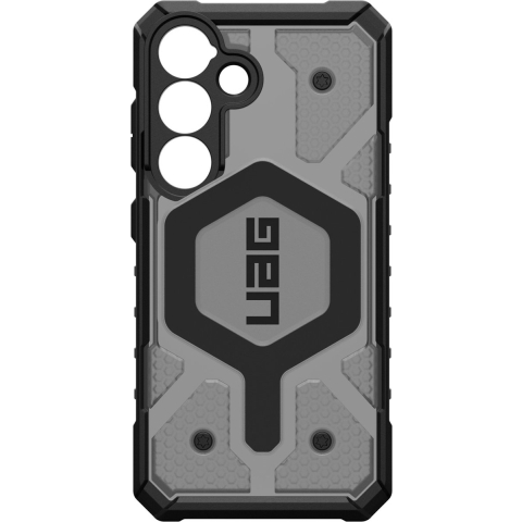 Urban Armor Gear Pathfinder Outdoor telefoonhoes Samsung Galaxy S25 Grijs, Transparant Inductieve lading, Stootbestendig