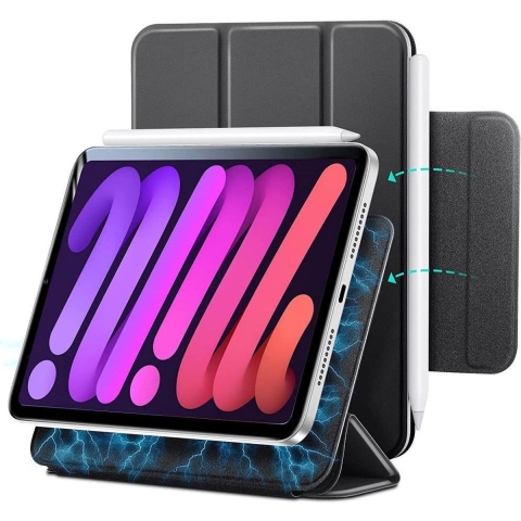 ESR Rebound Book cover Zwart iPad Cover / tas